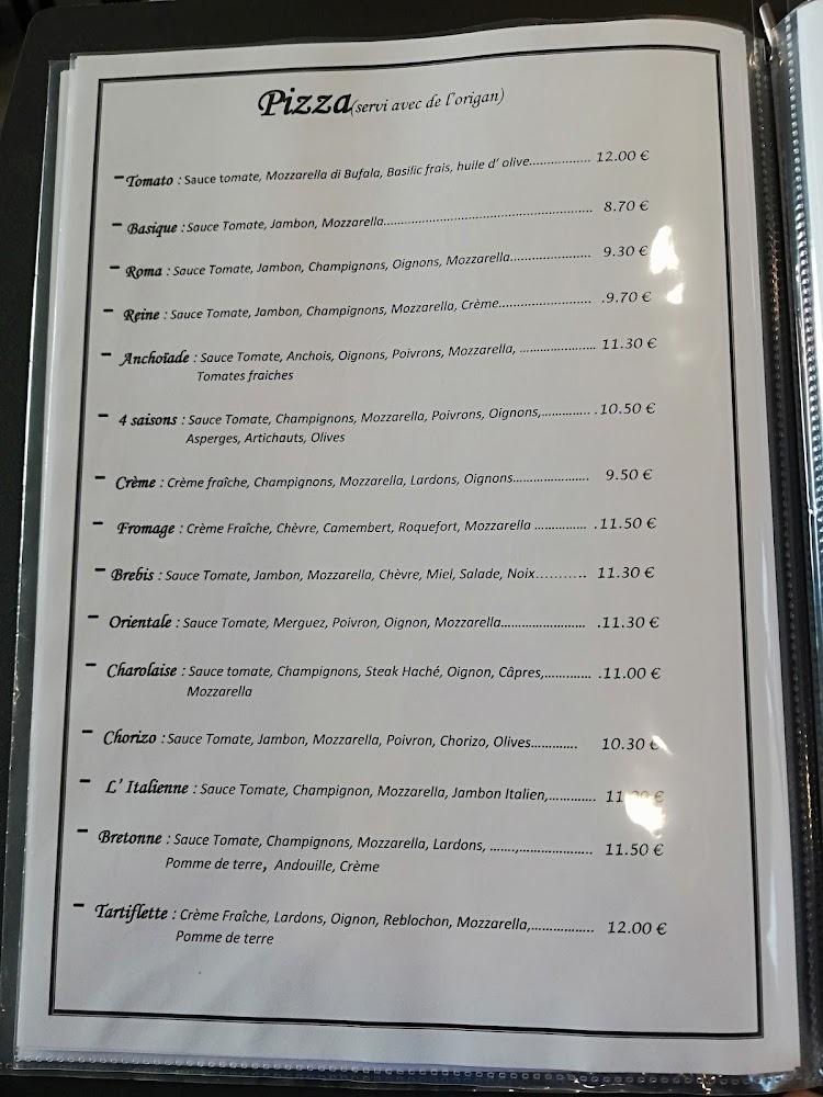 Restaurant L’UTOPIE - Menu Image 2