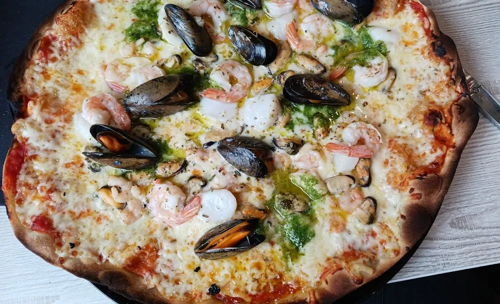 Pizza Utopie Aux Fruits de Mer